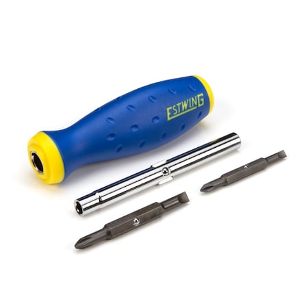 Estwing 6-in-1 Multipurpose Phillips, Slotted, and Hex Screwdriver 42452